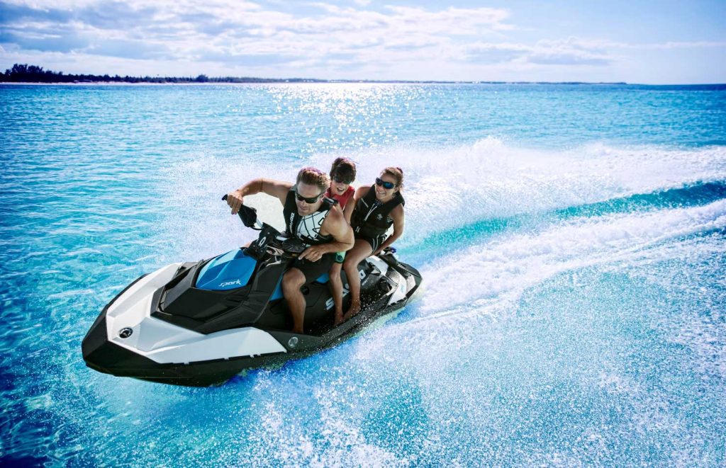 sistema propulsion moto de agua